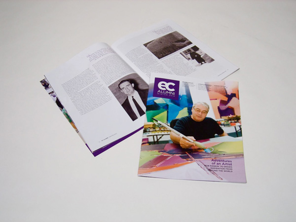 EC Alumni Magazine Design